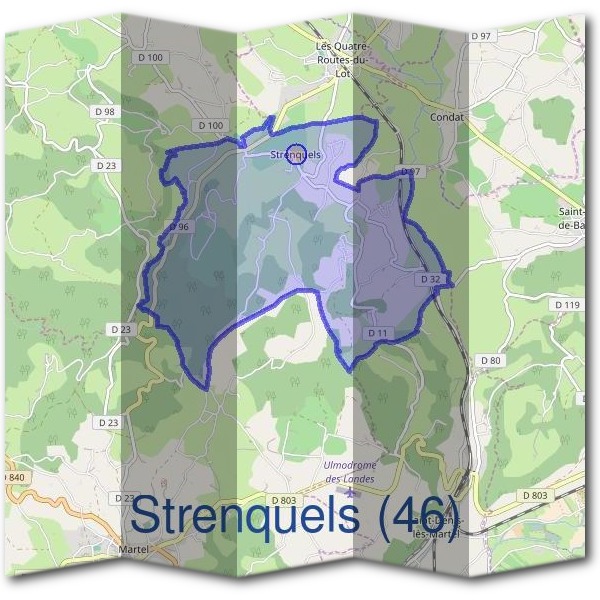 Mairie de Strenquels (46)