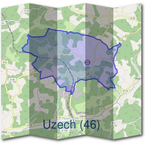 Mairie d'Uzech (46)