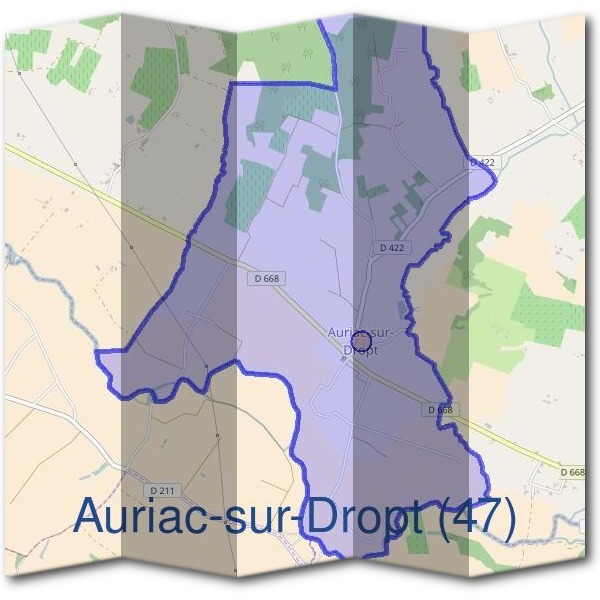 Mairie d'Auriac-sur-Dropt (47)