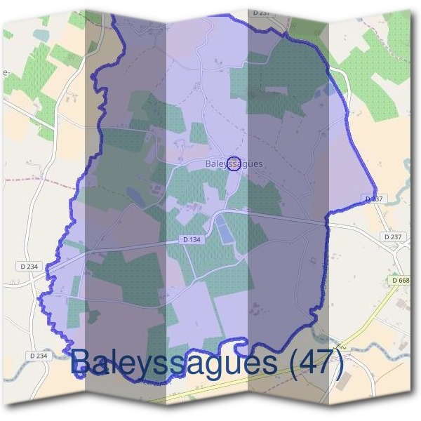 Mairie de Baleyssagues (47)