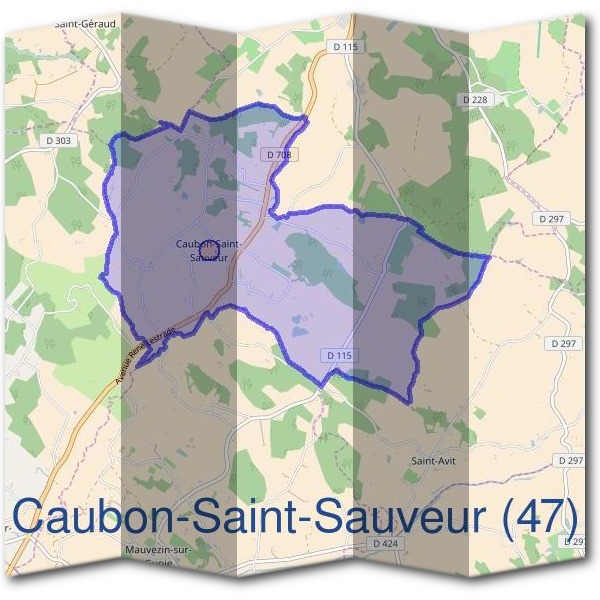 Mairie de Caubon-Saint-Sauveur (47)
