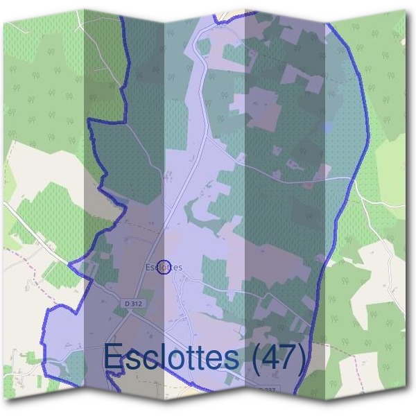 Mairie d'Esclottes (47)