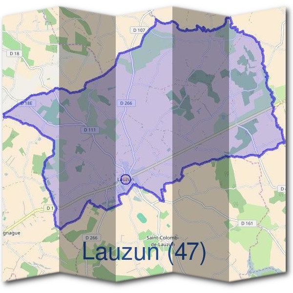 Mairie de Lauzun (47)