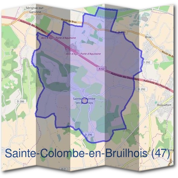 Mairie de Sainte-Colombe-en-Bruilhois (47)