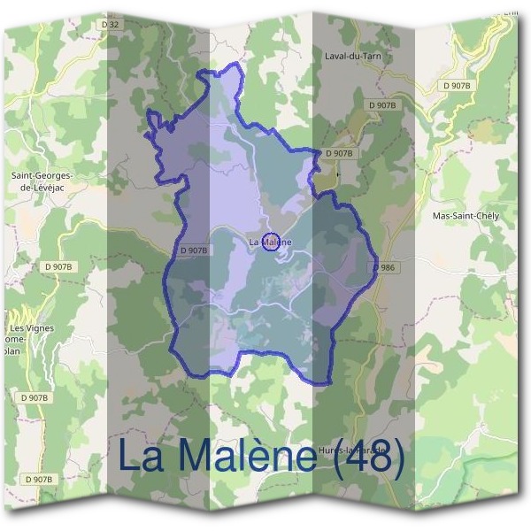 Mairie de La Malène (48)