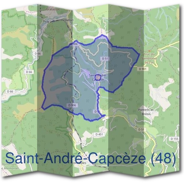 Mairie de Saint-André-Capcèze (48)