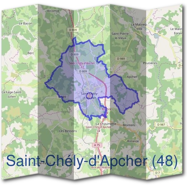Mairie de Saint-Chély-d'Apcher (48)