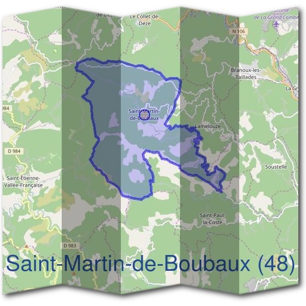 Mairie de Saint-Martin-de-Boubaux (48)