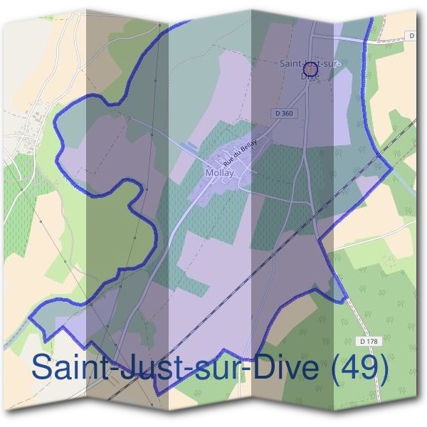 Mairie de Saint-Just-sur-Dive (49)