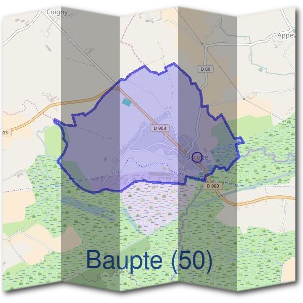 Mairie de Baupte (50)