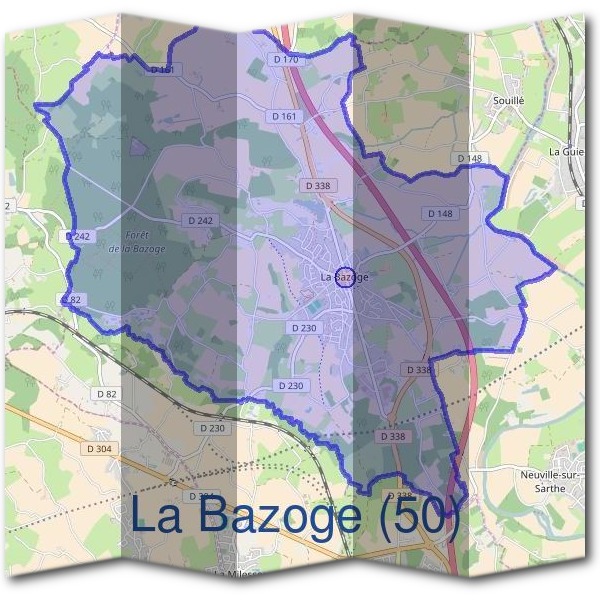 Mairie de La Bazoge (50)