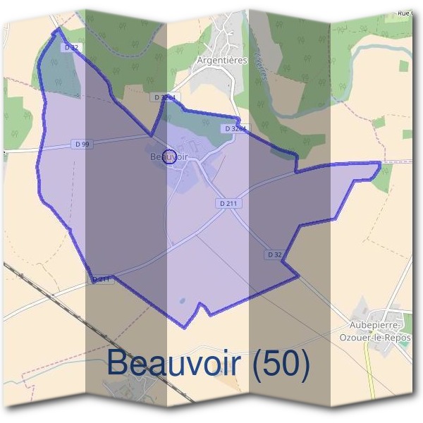 Mairie de Beauvoir (50)