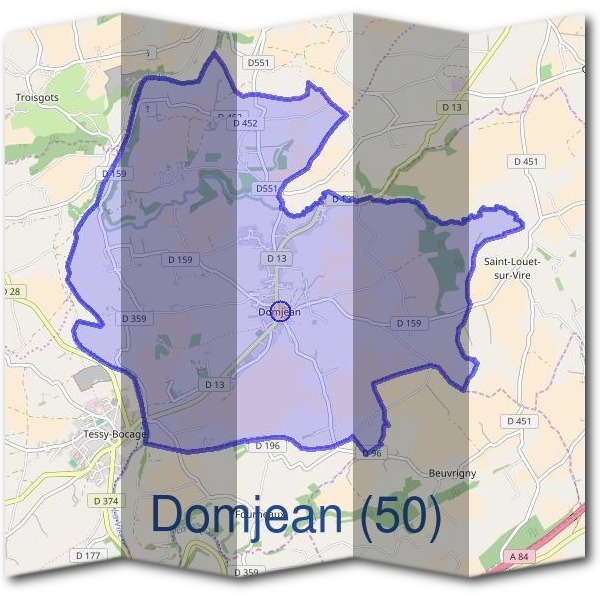 Mairie de Domjean (50)