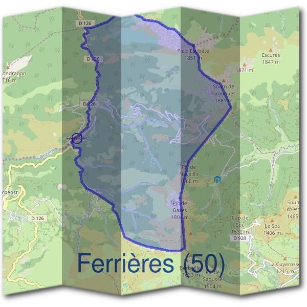 Mairie de Ferrières (50)