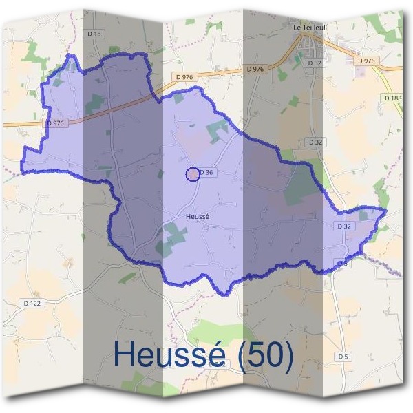 Mairie d'Heussé (50)