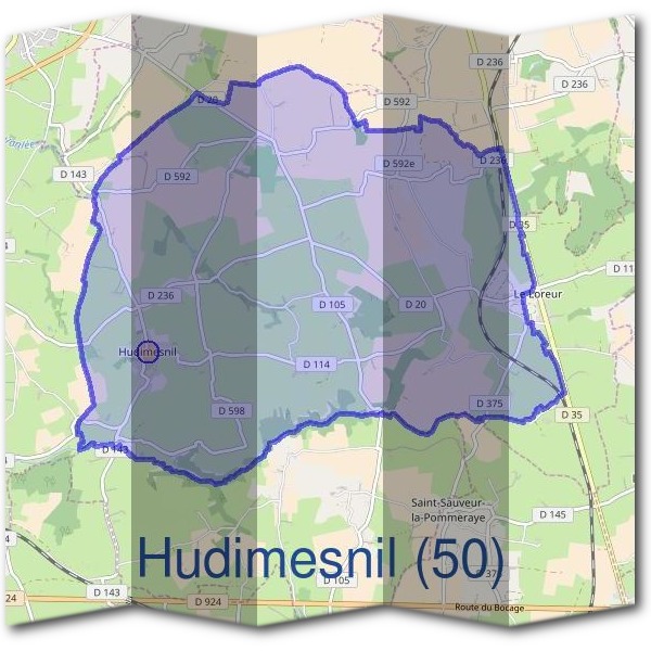 Mairie d'Hudimesnil (50)