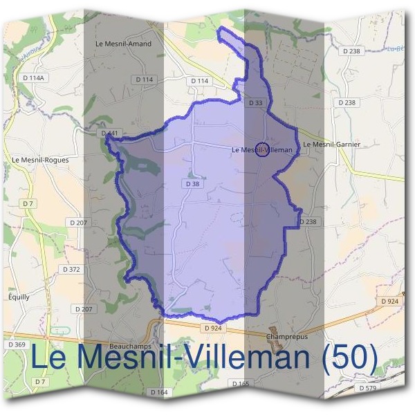 Mairie du Mesnil-Villeman (50)
