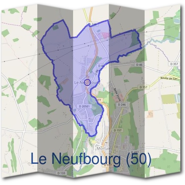 Mairie du Neufbourg (50)