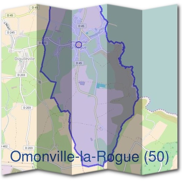 Mairie d'Omonville-la-Rogue (50)