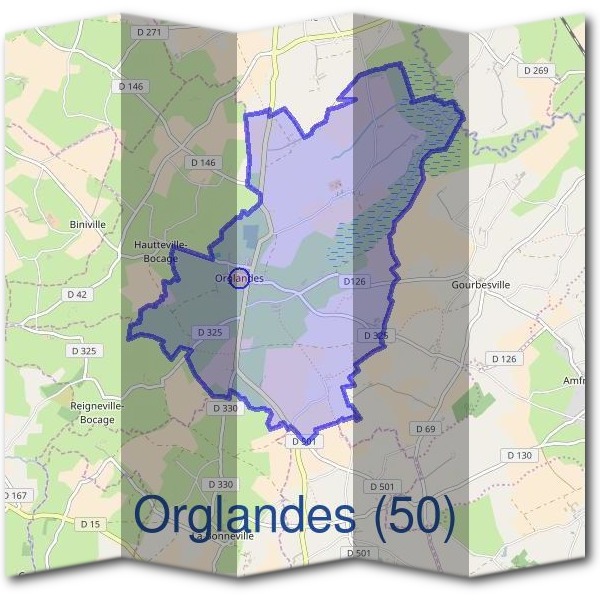 Mairie d'Orglandes (50)
