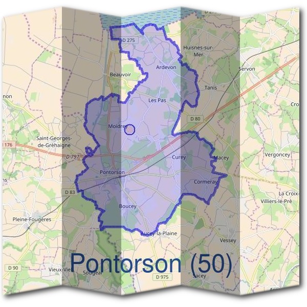 Mairie de Pontorson (50)