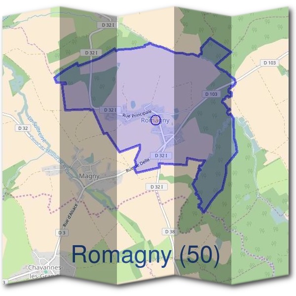 Mairie de Romagny (50)