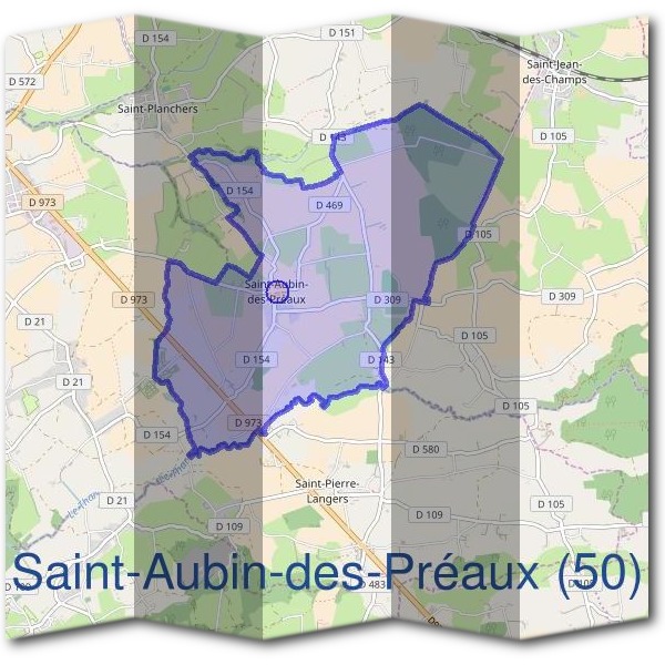 Mairie de Saint-Aubin-des-Préaux (50)