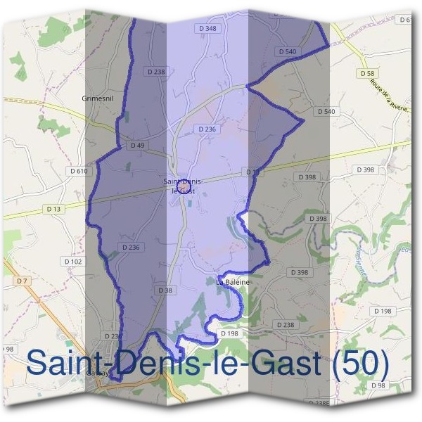 Mairie de Saint-Denis-le-Gast (50)