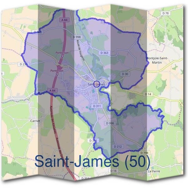 Mairie de Saint-James (50)