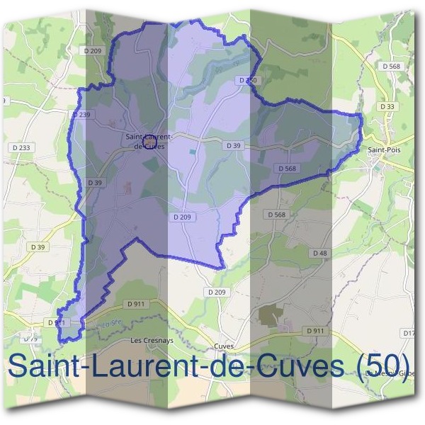 Mairie de Saint-Laurent-de-Cuves (50)