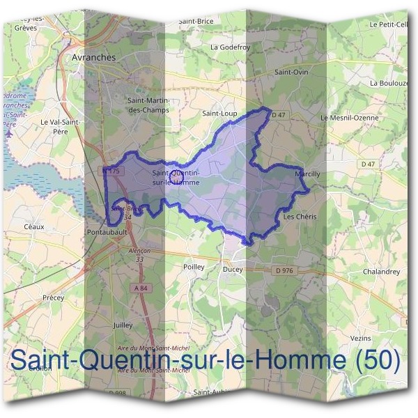 Mairie de Saint-Quentin-sur-le-Homme (50)