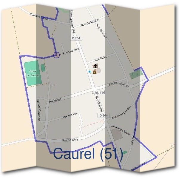 Mairie de Caurel (51)