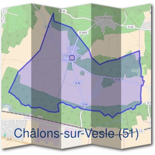 Mairie de Châlons-sur-Vesle (51)