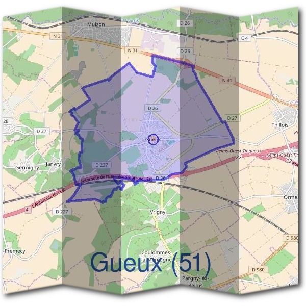 Mairie de Gueux (51)