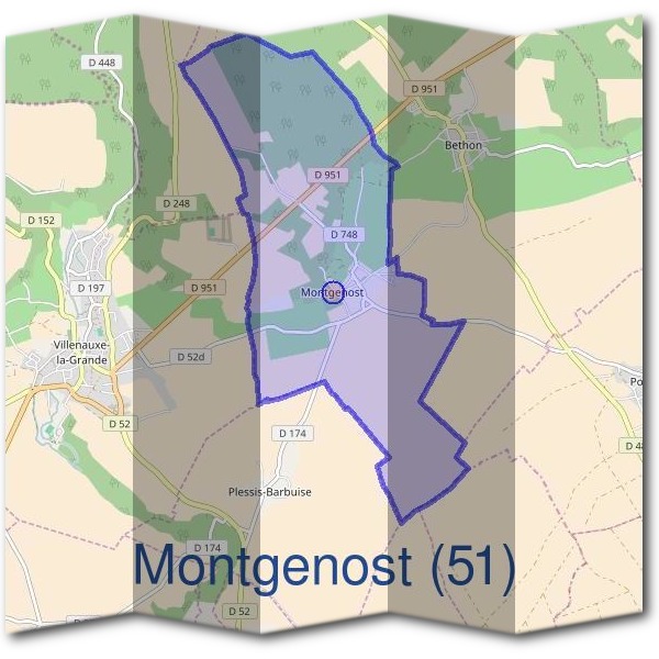 Mairie de Montgenost (51)
