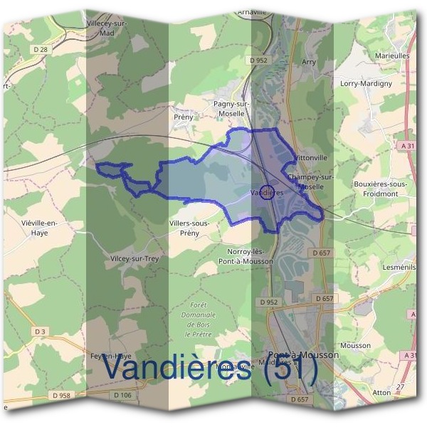 Mairie de Vandières (51)
