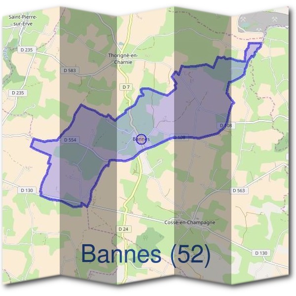Mairie de Bannes (52)