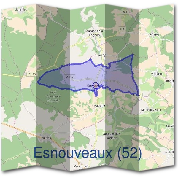 Mairie d'Esnouveaux (52)