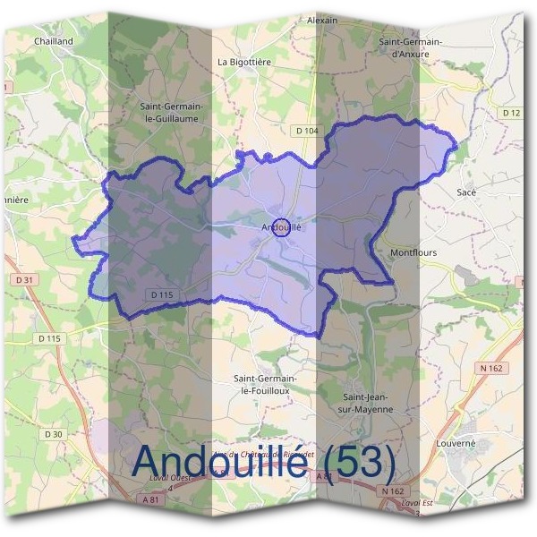 Mairie d'Andouillé (53)