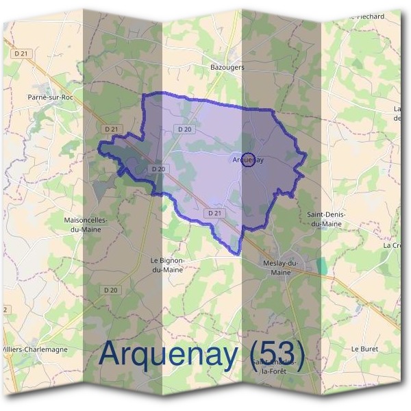 Mairie d'Arquenay (53)