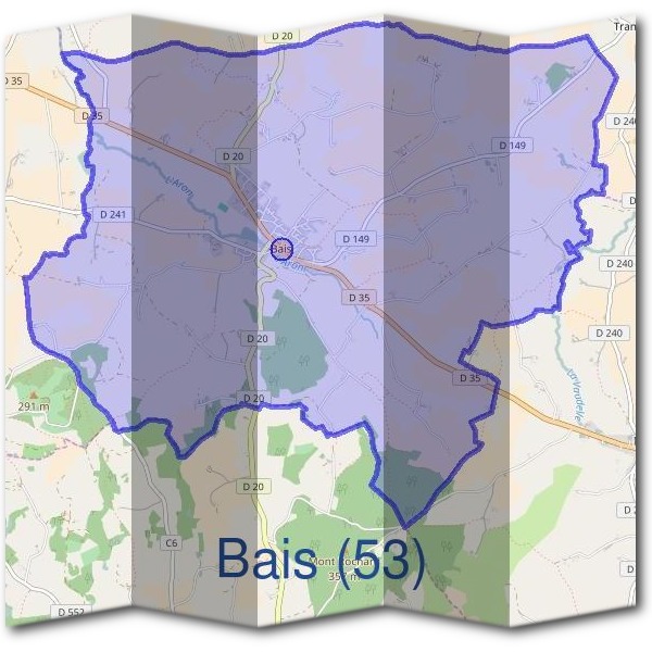Mairie de Bais (53)