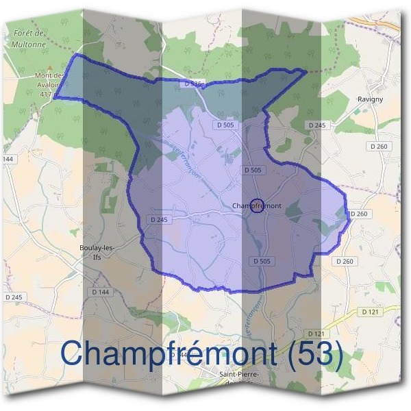 Mairie de Champfrémont (53)