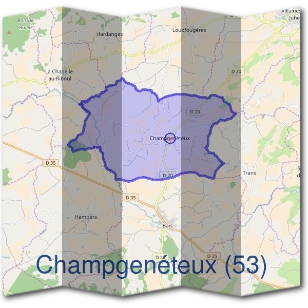 Mairie de Champgenéteux (53)