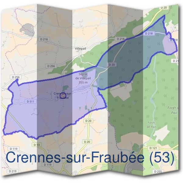 Mairie de Crennes-sur-Fraubée (53)