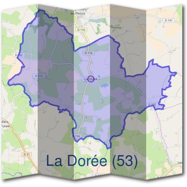 Mairie de La Dorée (53)