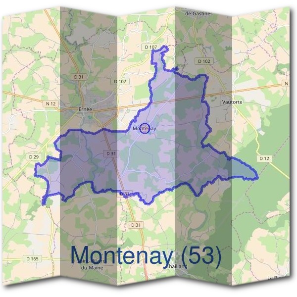 Mairie de Montenay (53)