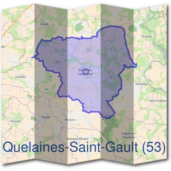 Mairie de Quelaines-Saint-Gault (53)