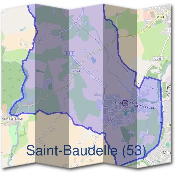 Mairie de Saint-Baudelle (53)