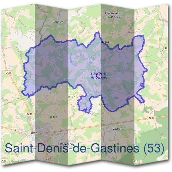 Mairie de Saint-Denis-de-Gastines (53)