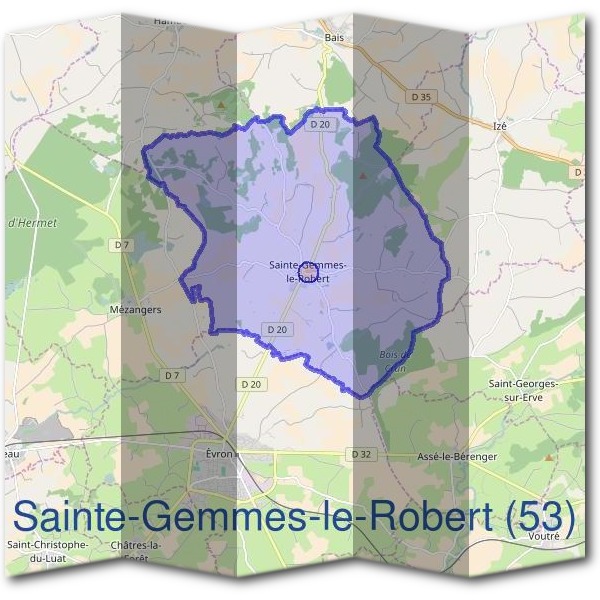 Mairie de Sainte-Gemmes-le-Robert (53)